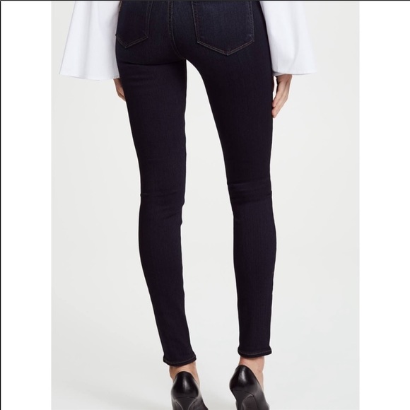 PAIGE Horton Ultra Skinny Dark Wash Jeans - Picture 3 of 11
